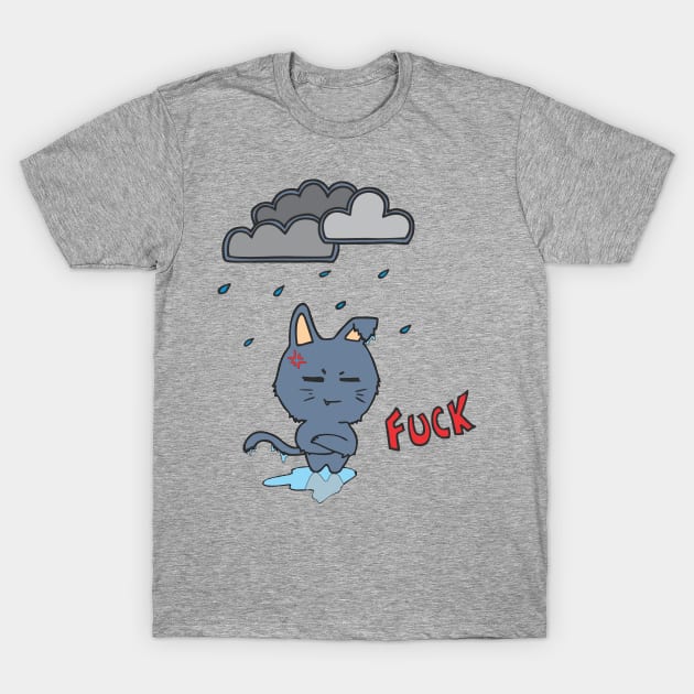 rain T-Shirt by ryuko